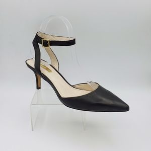 Louise et Cie Esperance black leather pumps
